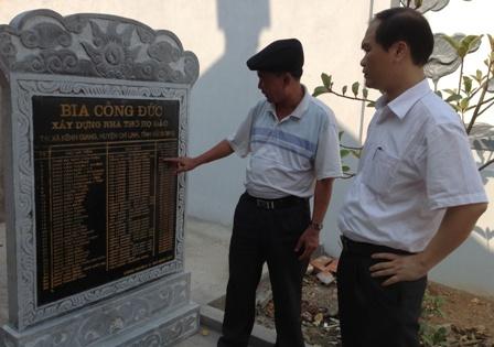 Ban Truyền thông Họ Đào Việt Nam thăm nhà thờ Họ Đào Kênh Giang, Hải Dương